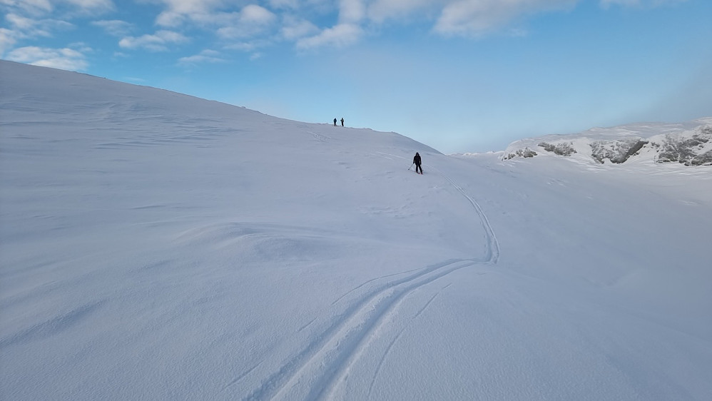 Veldig fine snøforhold for aking i dag.
