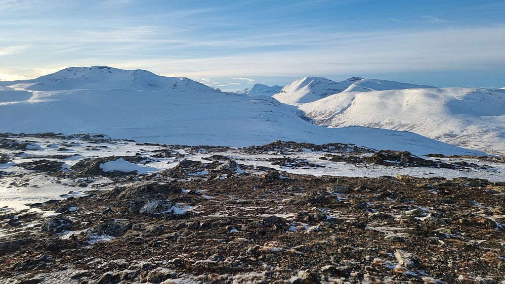 En tur kasse ved toppvarden
