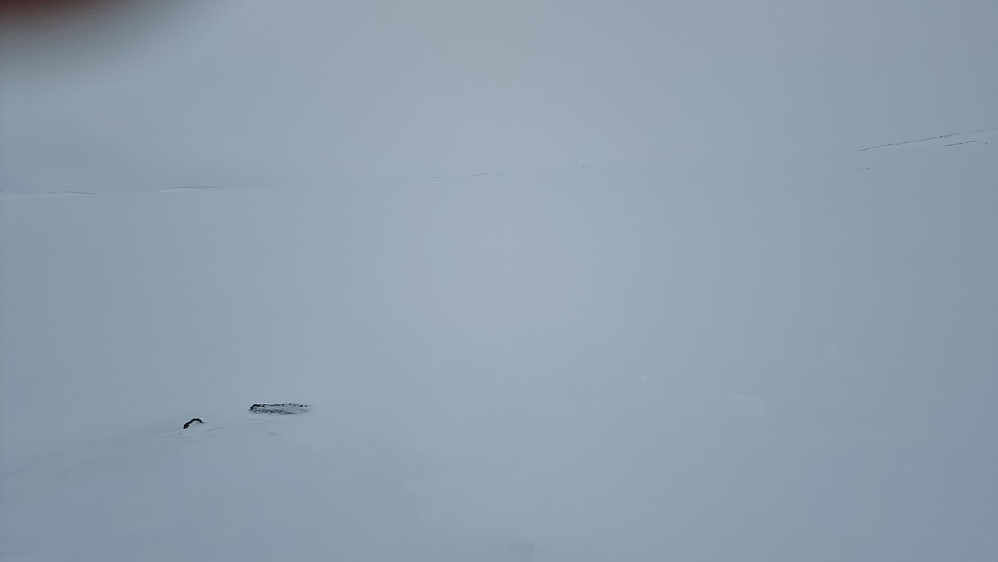 Etter Skrikhøa kom det dårligere vær, og det startet også å snø