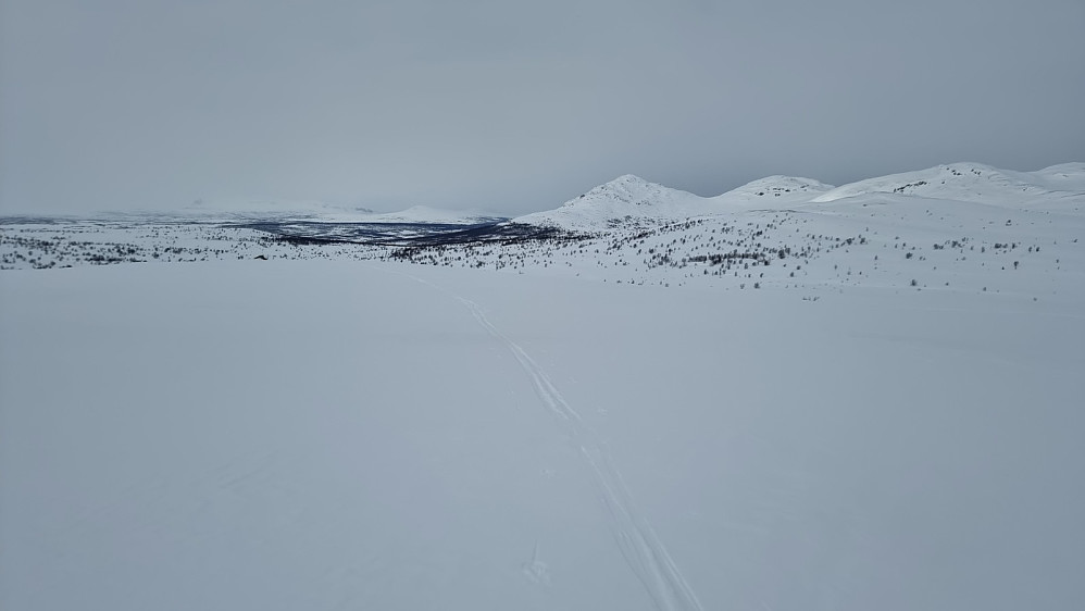 Tilbakeblikk litt oppe i fjellet