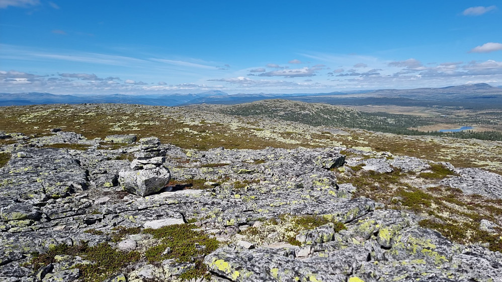 Jeg gikk ned en litt annen rute enn hva jeg gikk opp