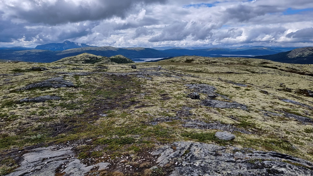 Tilbakeblikk ned mot Savalen