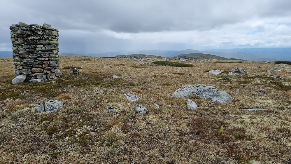 Stor varde på toppen av Vestnubben