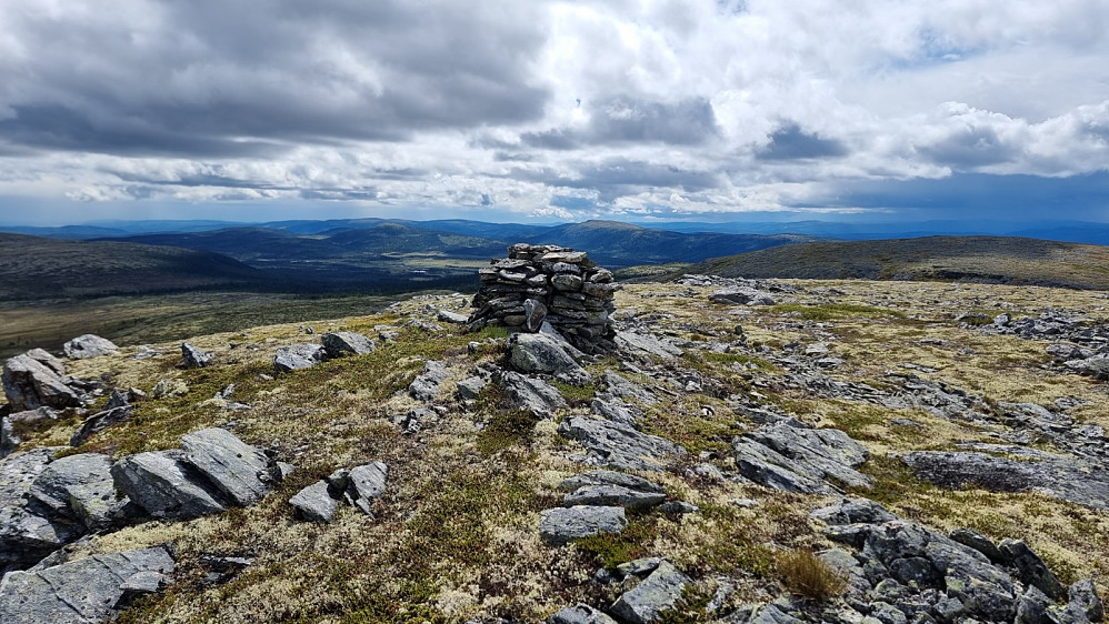 Toppen av Nordre Storbekkfjellet