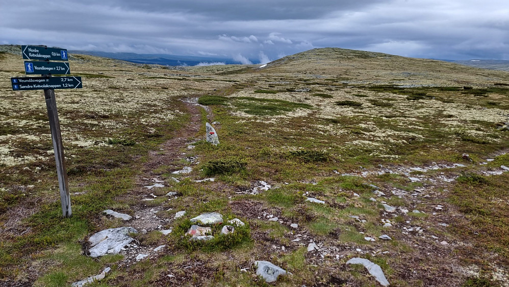 Nytt stikryss hvor stiene møttes igjen