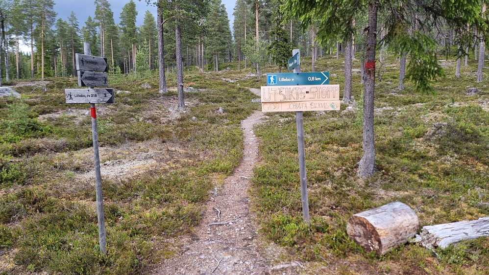 Her ble det kvil for å få igjen pusten
