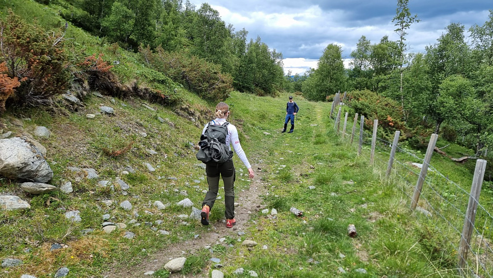 Siste biten tilbake gikk på vei