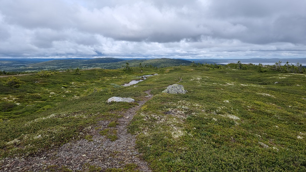 Toppen av Hafjell og mot Reina og Reinsfjell
