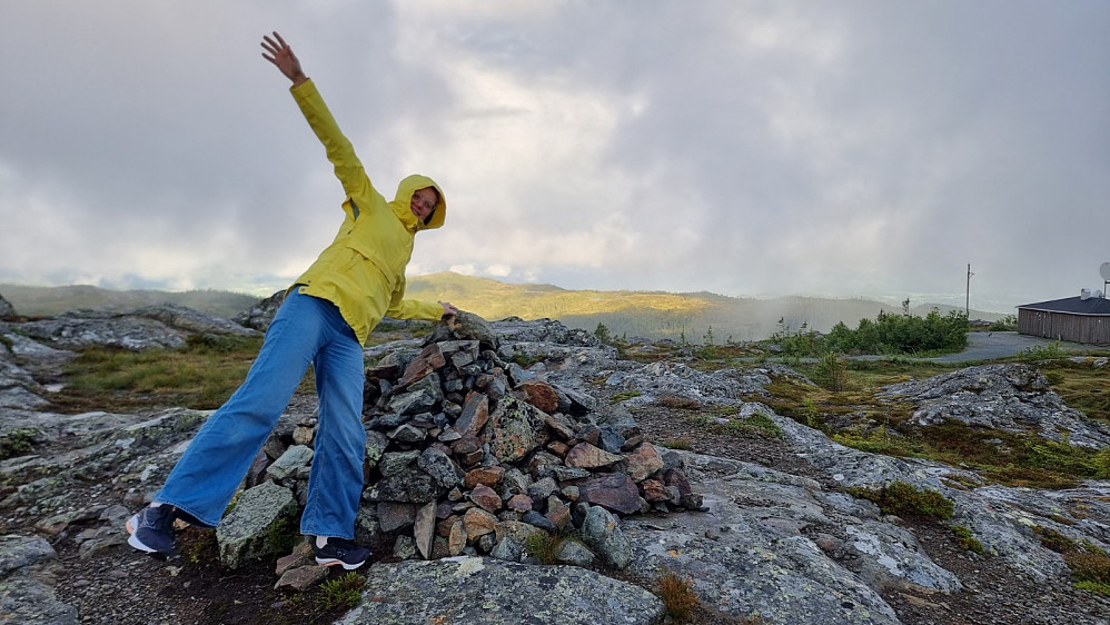 GO på toppvarden på Forbordsjellet