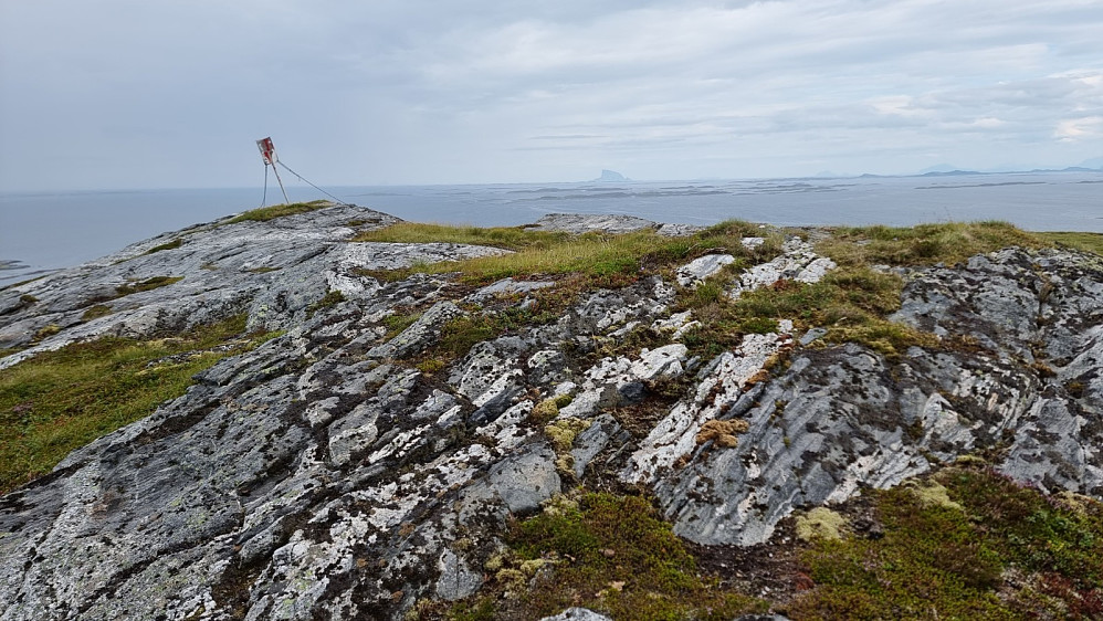 Her er høyeste punkt på Vardøyfjellet