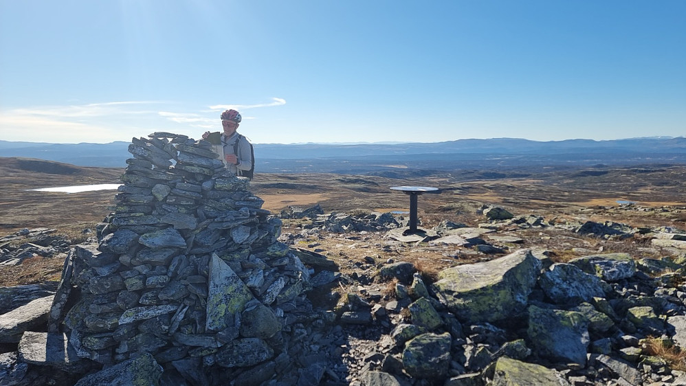Slagsfjellet med siktskive
