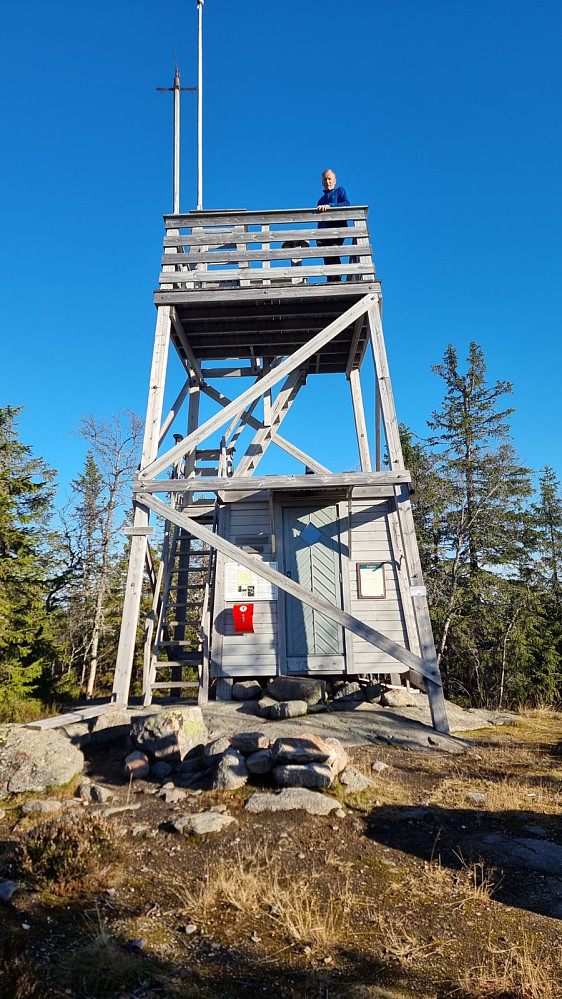 Flott utkikkstårn på Årkjølen