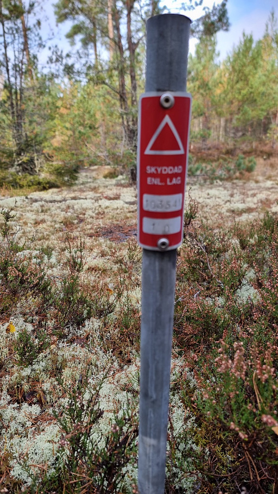 Markering på toppen
