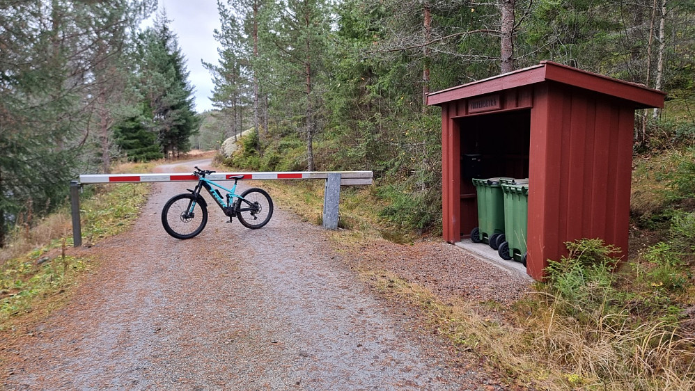 Turstart ved låst bom