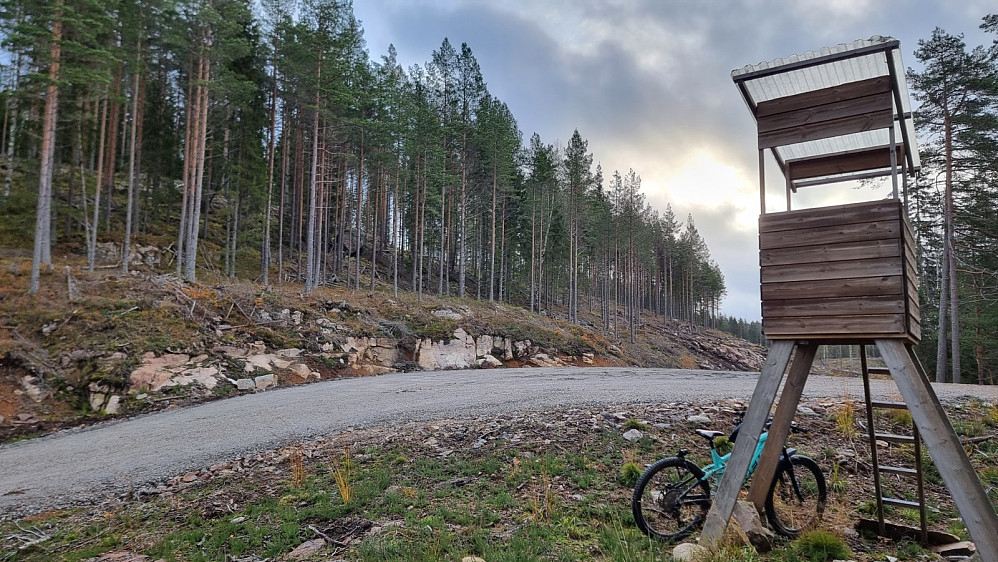 Jakttårn ved snuplassen
