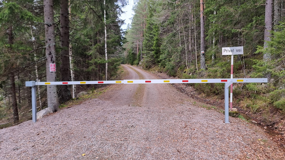 Turstart ved låst bom