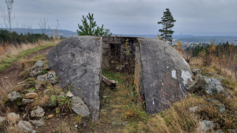 Fra denne kanonstillingen var imidlertid kanonen demontert