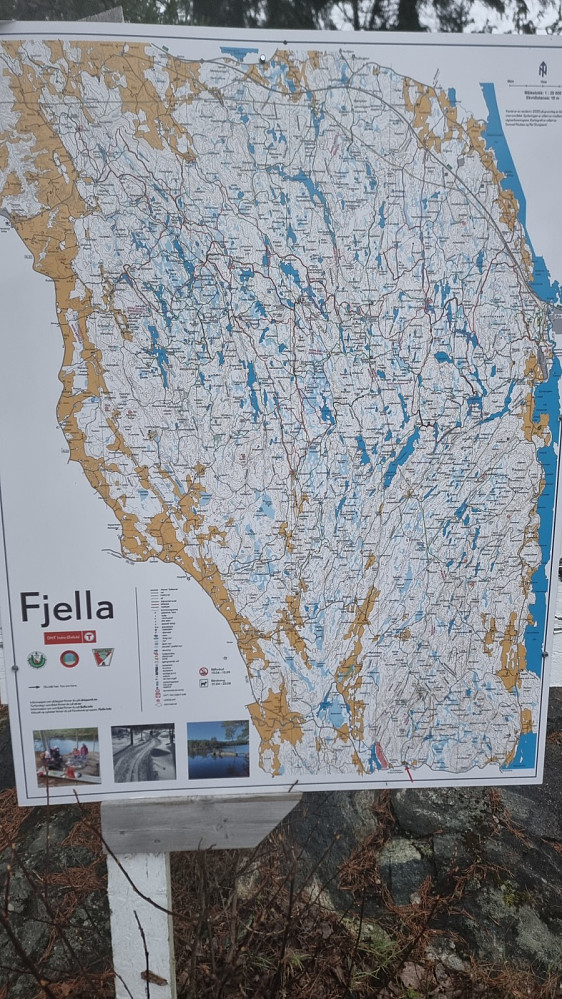 Stort turområde dette