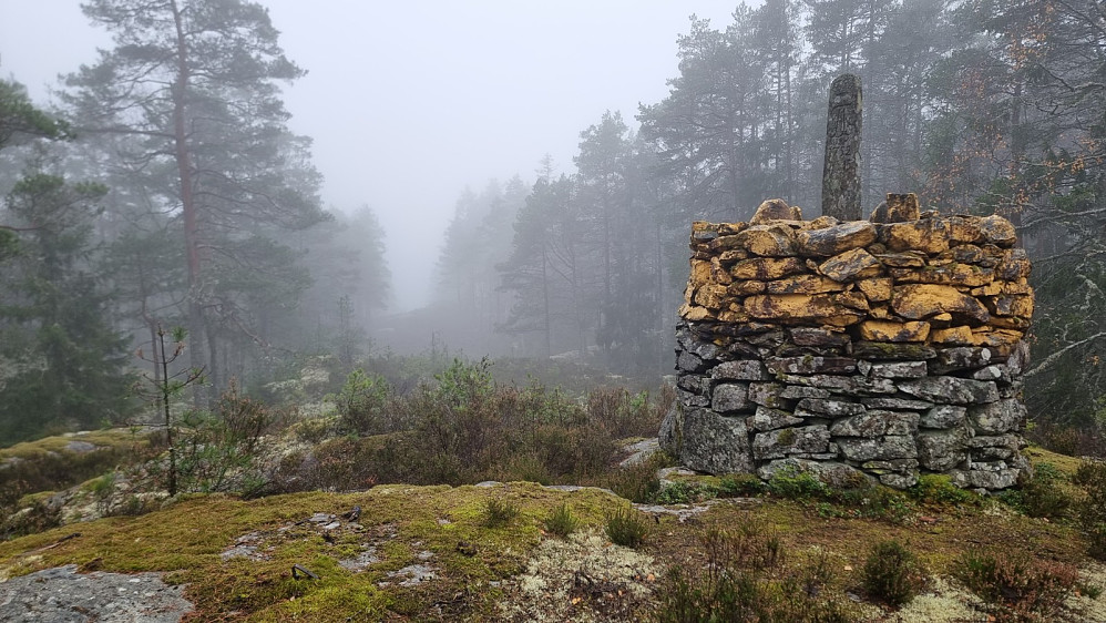 Grensevarde stod rett ved toppen
