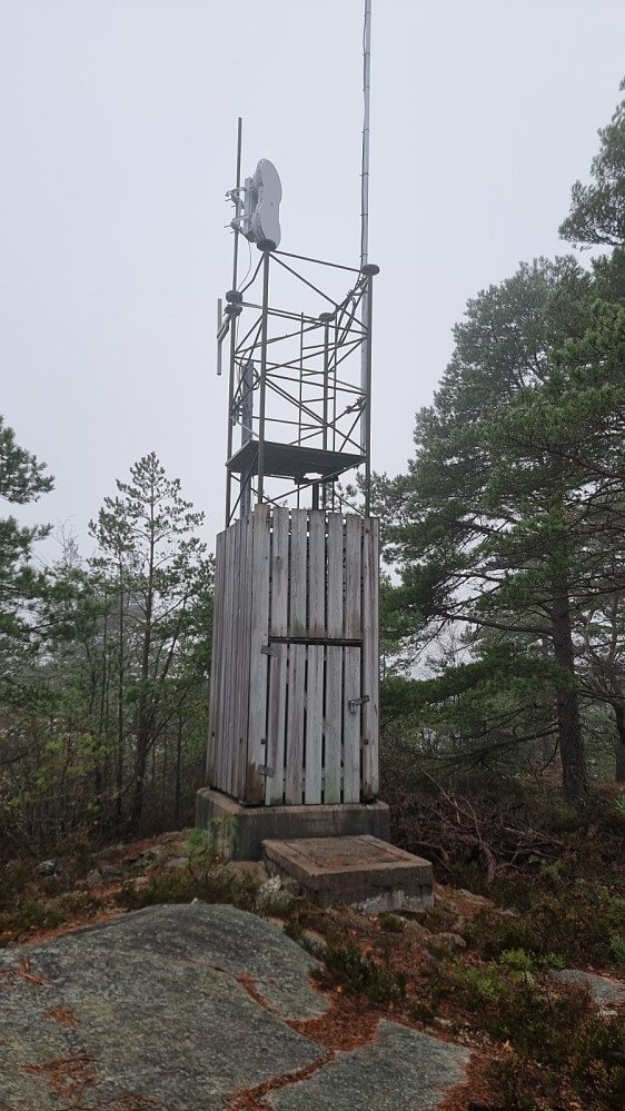 Antenne på toppen