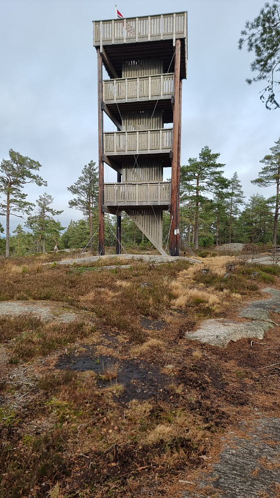 Et solid tårn på toppen