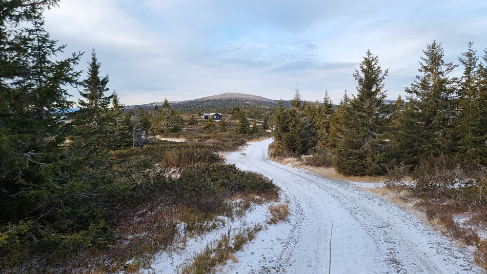 Minimalt med snø i fjellet