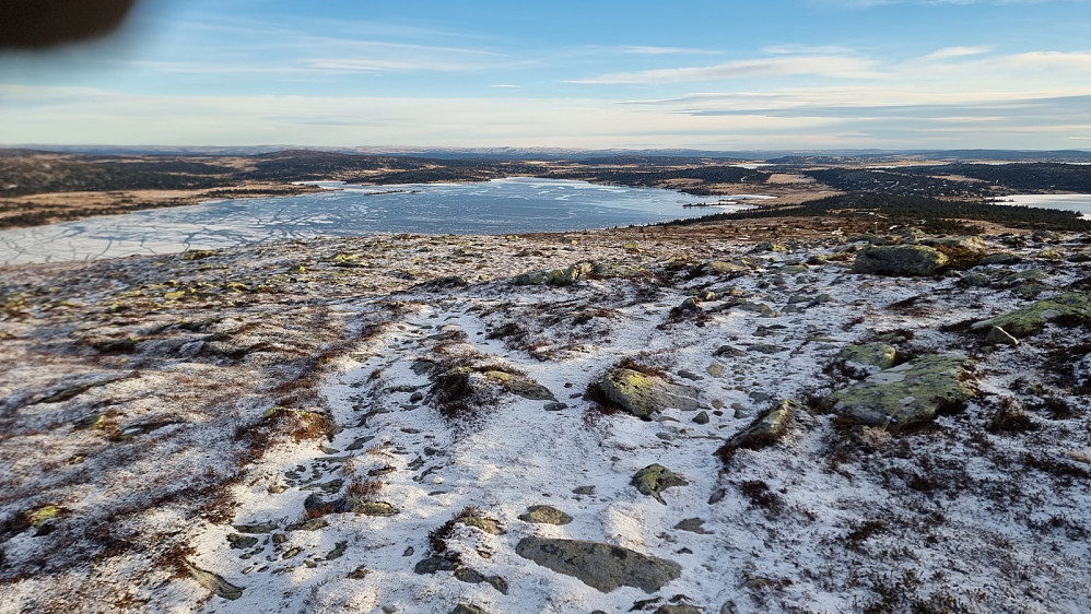 Skøyteis på Reinsvatnet nå