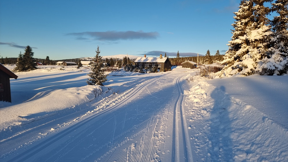 Nykjørt løype gjorde starten lett i dag