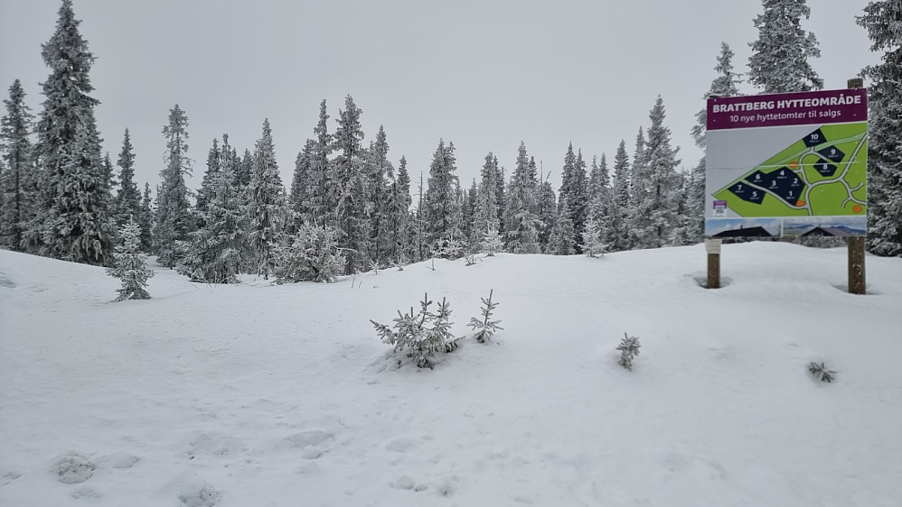 Turstart ved et nytt hyttefelt
