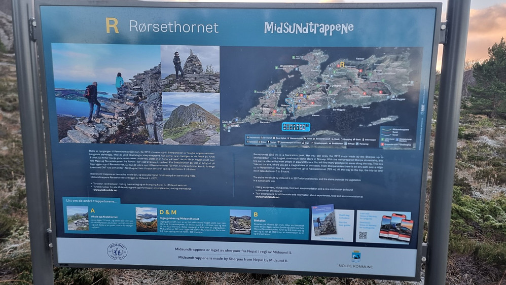 Mye info ved turstart