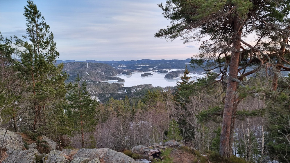 Flott utsikt fra toppen