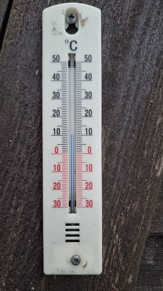 Behagelig tur temperatur i dag