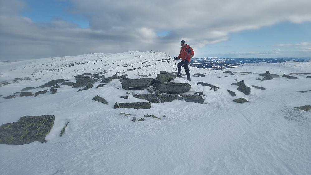 Toppen av Slagsfjellet