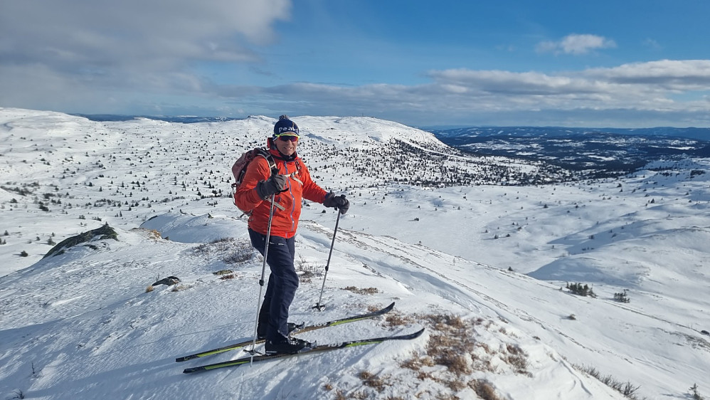 Vi avsluttet med en tur oppom Ørnkampen før vi satte kursen nedover mot Skei.