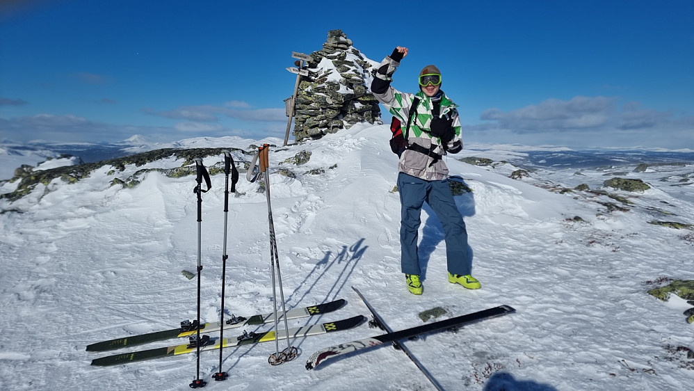 Toppvarden på Ongsjøfjellet