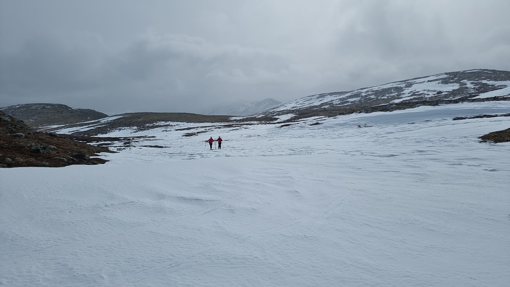 Lengre opp kunne vi gå på natursnø som også var hard og lettgått