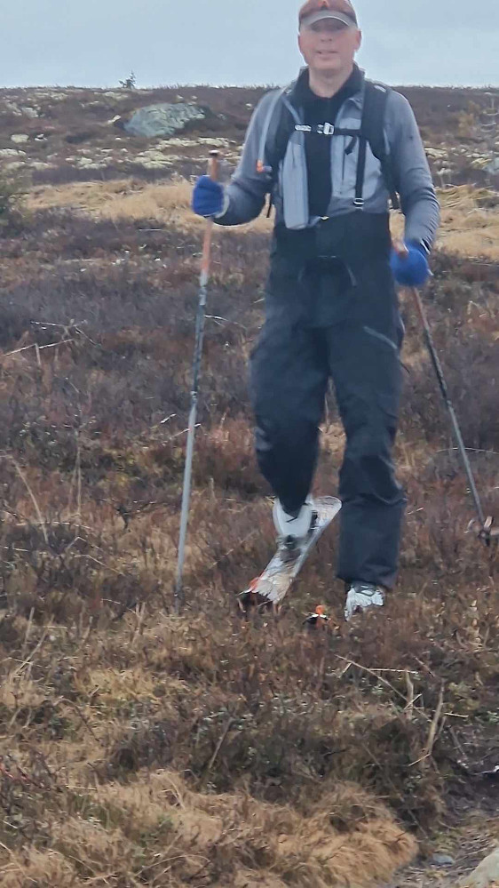 Jeg tok en avstikker på barmark bort til det høyeste punktet