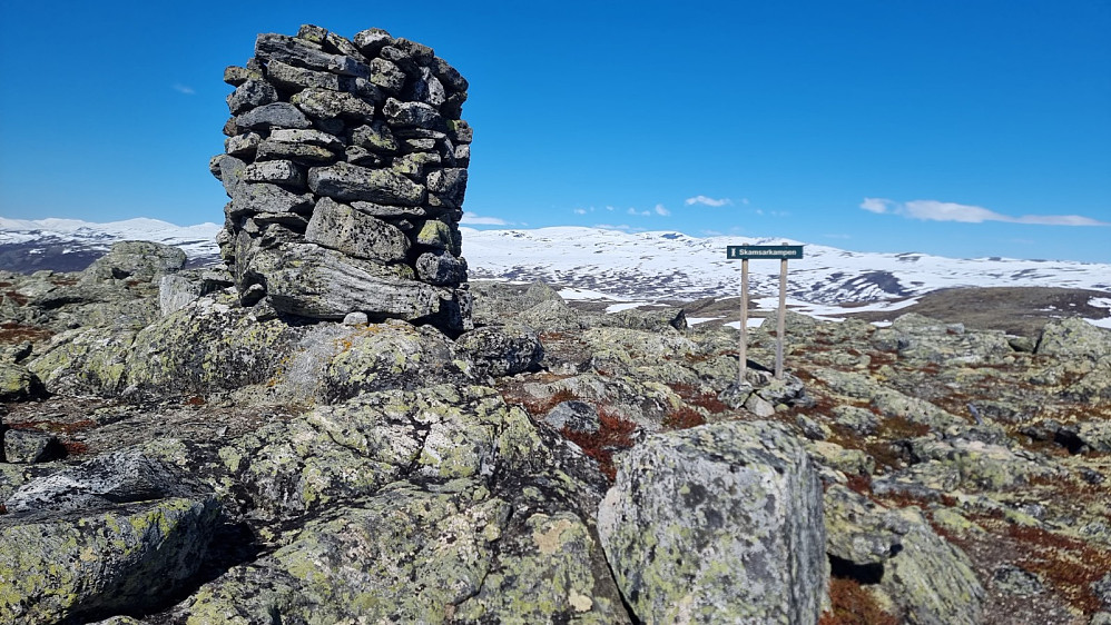 Stor varde på toppen