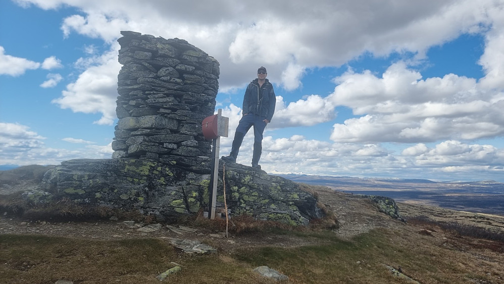NEO på toppen av Goppolfjellet