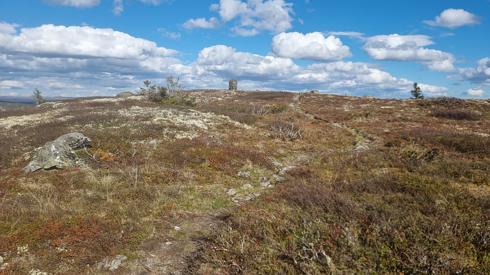 Stor varde på toppen