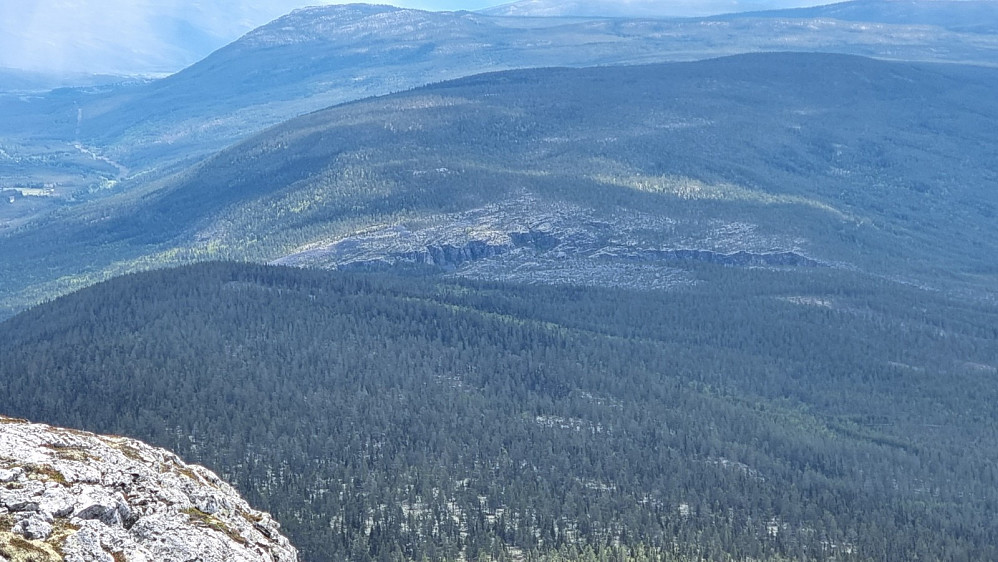 Jeg zoomet inn på Jutulhogget