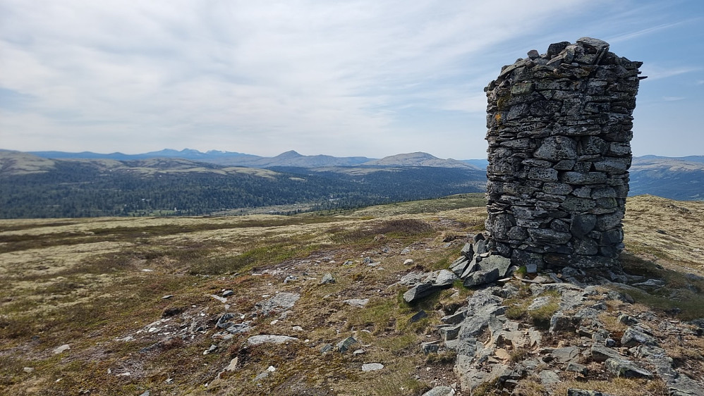 Flott varde på toppen