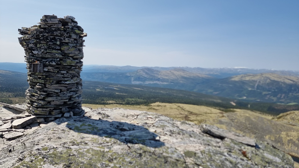 Stor varde på toppen