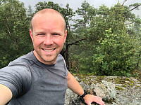 Fjellfie på toppen av Svolheia