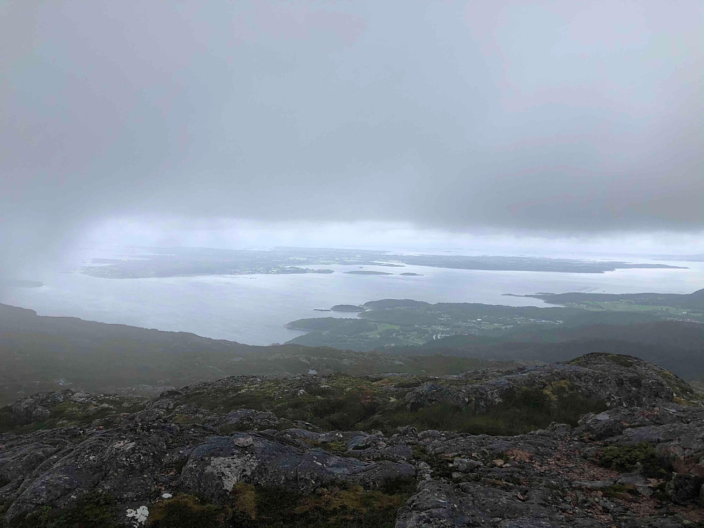 Vi fikk heldigvis litt fjordutsikt