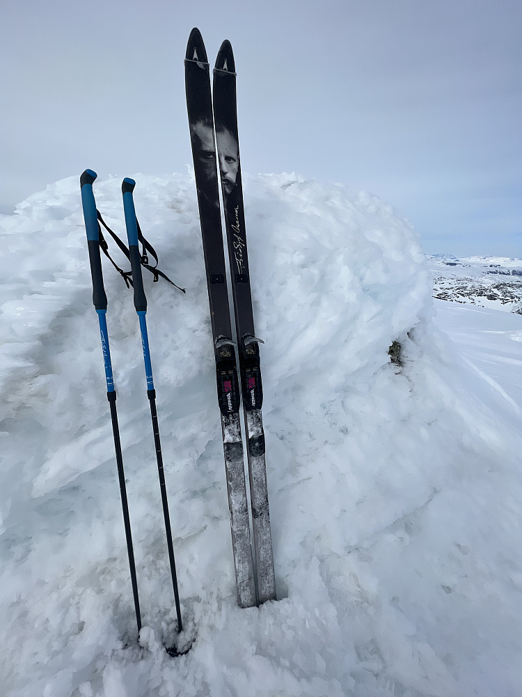 På toppen av Raudbergsnuten.