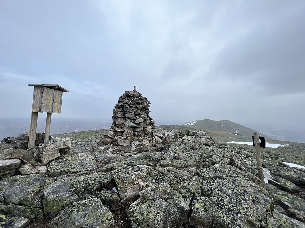 Toppen av Gilafjellet