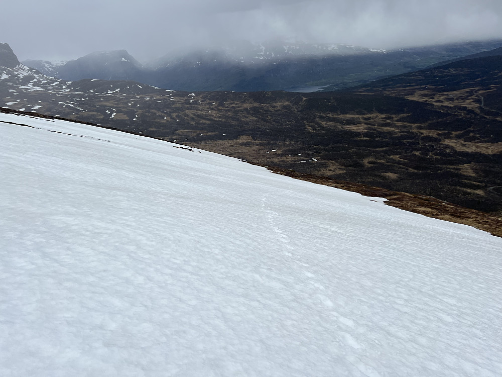 På vei opp mot Smådalsfjellet