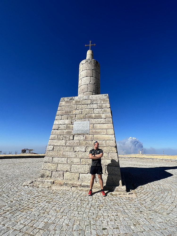 På toppen av Alto da Torre, 1993 moh.