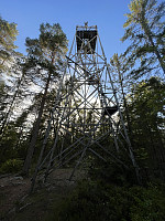 Tårnet på toppen av Taraldrudåsen